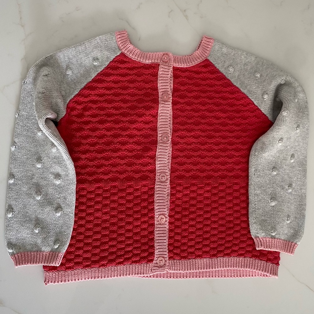 ❤️100% Cotton❤️Colorblock Cardigan
